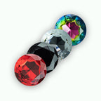 Crushious Camileo Pequeño plug anal con 4 joyas intercambiables