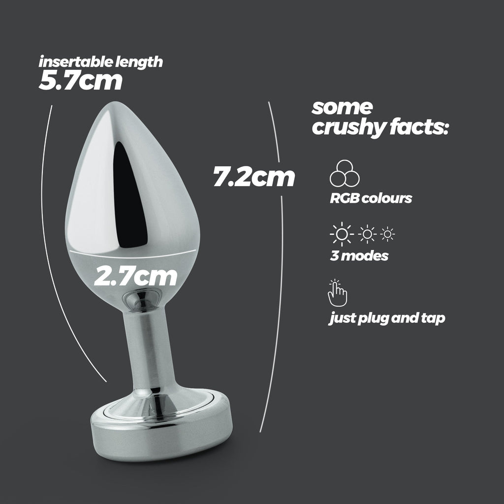 Tapón anal LED Borealis Crushious