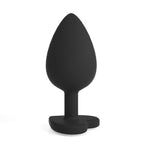 Anal plug with four interchangeable stones Crushious Cuore