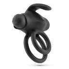 Thumper Vibrating Double Cock Ring with Remote Control Crushious
