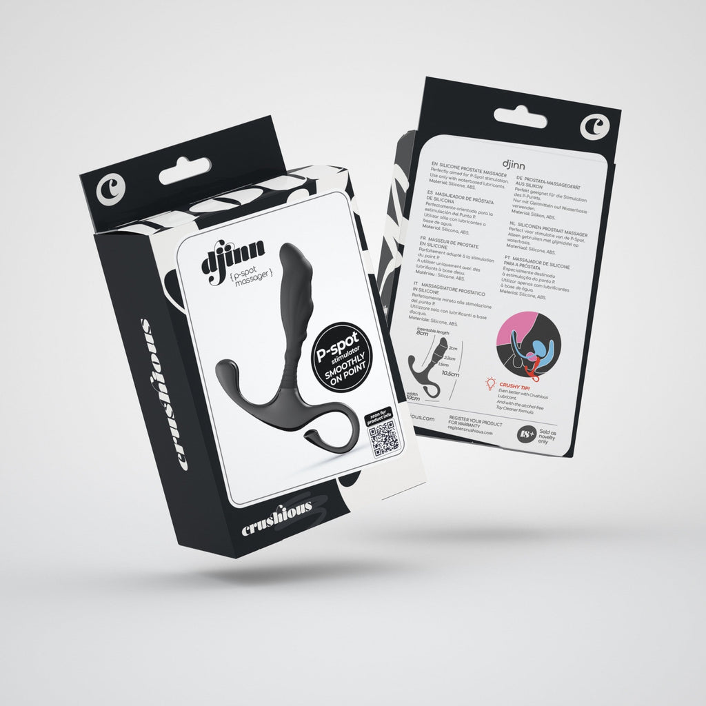 Masajeador de próstata Djinn Crushious