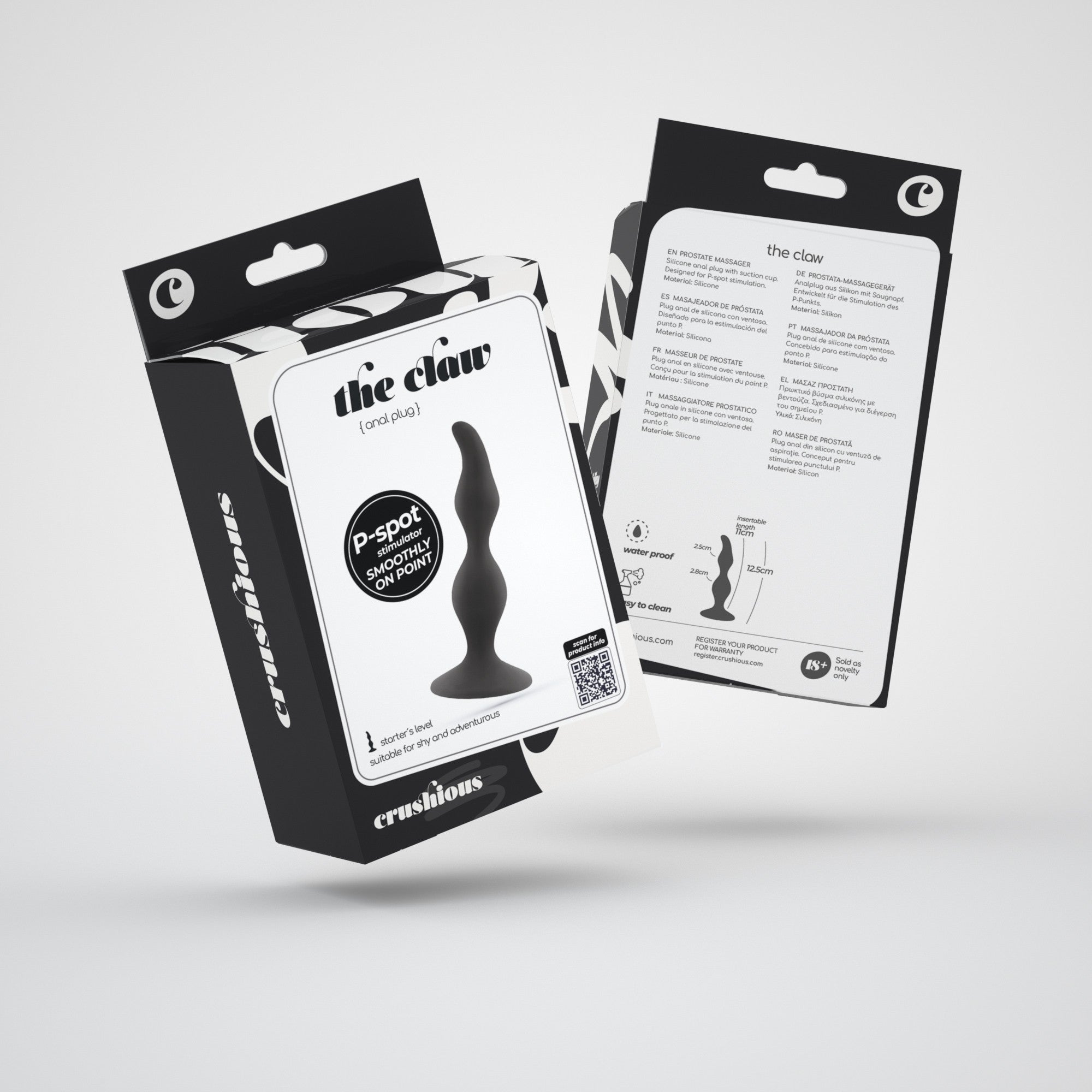 El masajeador de próstata Crushious