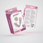 VIBRADOR Y ESTIMULADOR ROSA CON CONTROL REMOTO EN UNO Crushoius Pookie