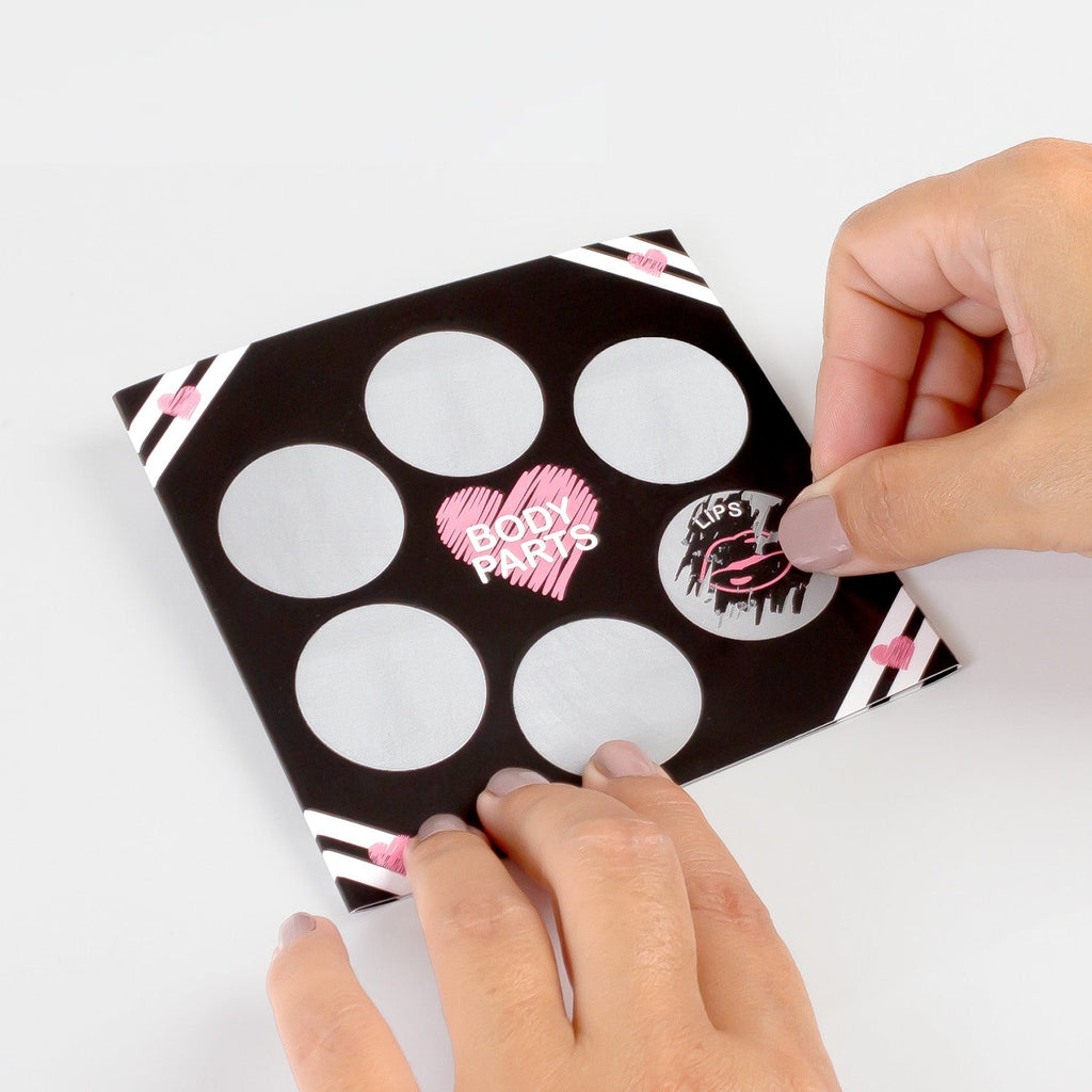 JUEGO SECRETO – ¡Fanáticos de los juegos previos! ¡Amantes del rascado! Juego erótico de rascado