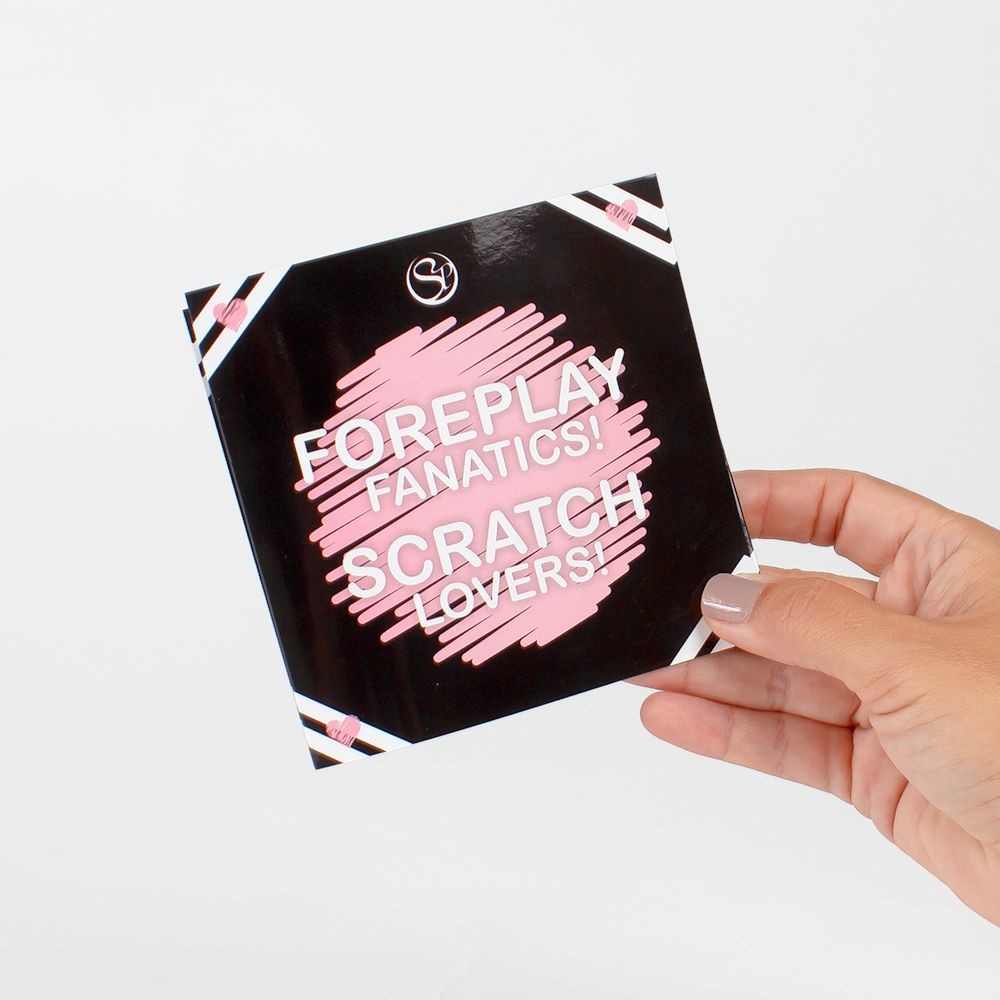 SECRET PLAY | Foreplay Fanatics! Scratch Lovers! Juego Erótico de Rascar