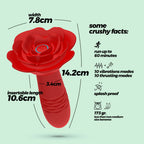 Romeo remote-controlled thursting anal plug Crushious