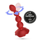 Rosaline remote-controlled rotating anal plug Crushious