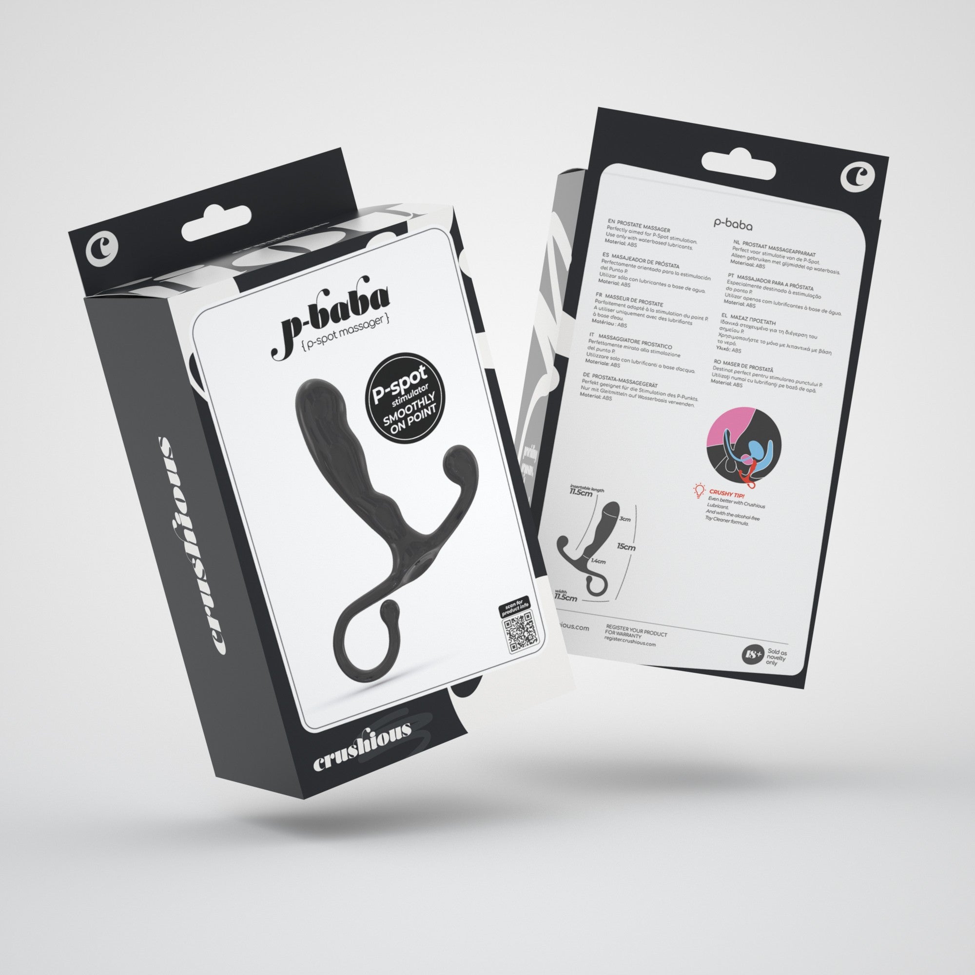 Masajeador de próstata P-Baba Crushious