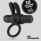 Anillo vibrador recargable para el pene Wonka Crushious