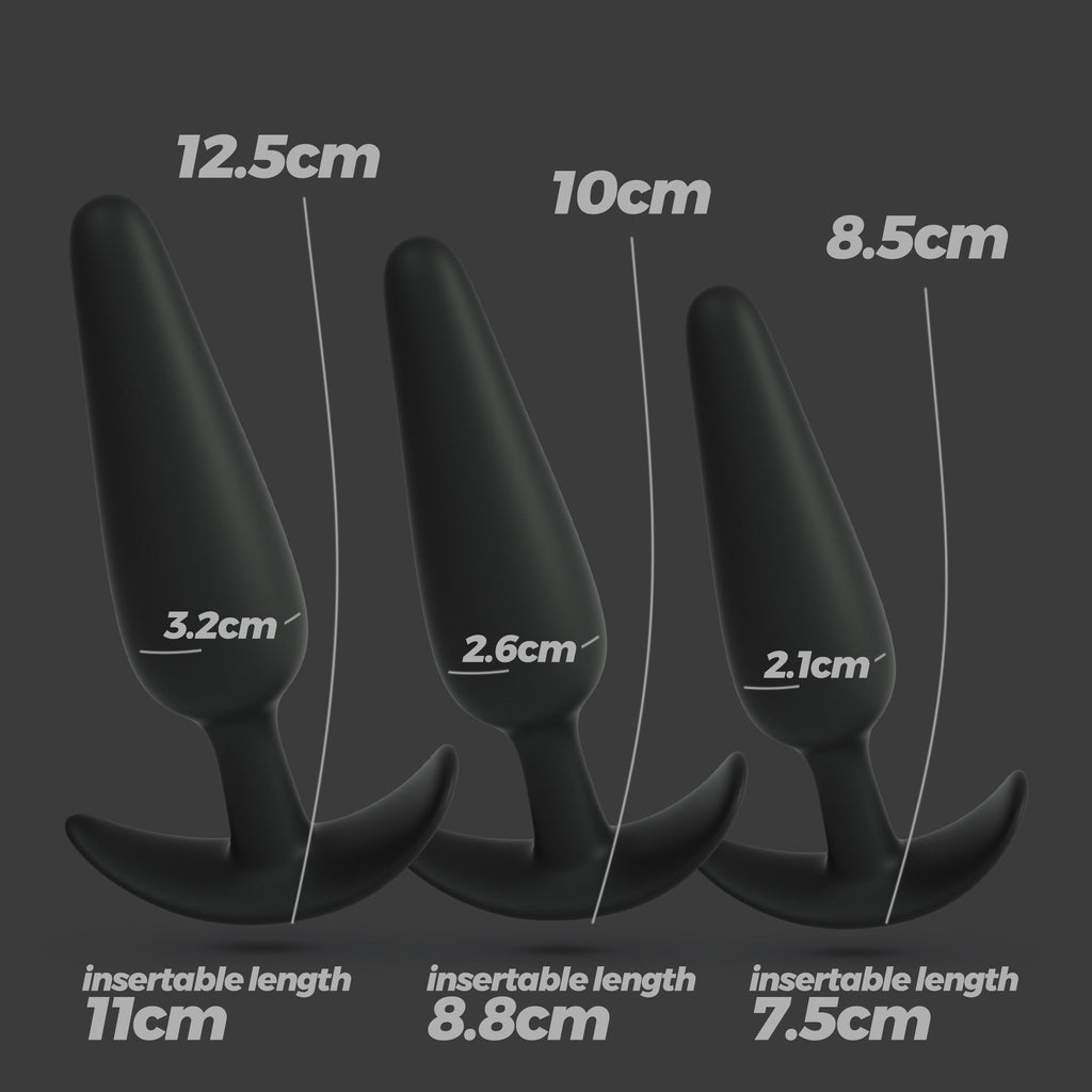 Juego de entrenamiento con tapón anal Tic Tac Toe Crushious