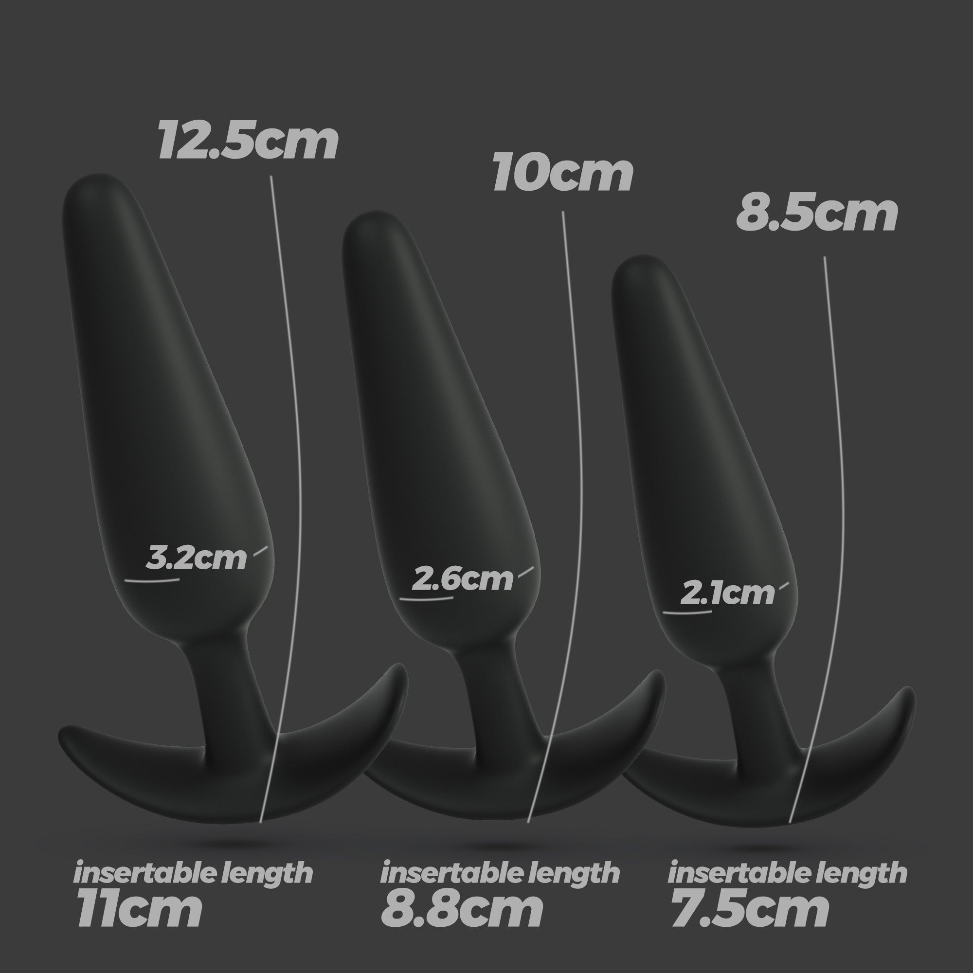 Juego de entrenamiento con tapón anal Tic Tac Toe Crushious