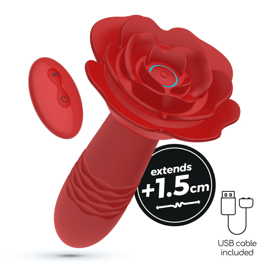 CRUSHIOUS | Romeo – Plug Anal Vibrador con Empuje y Mando a Distancia