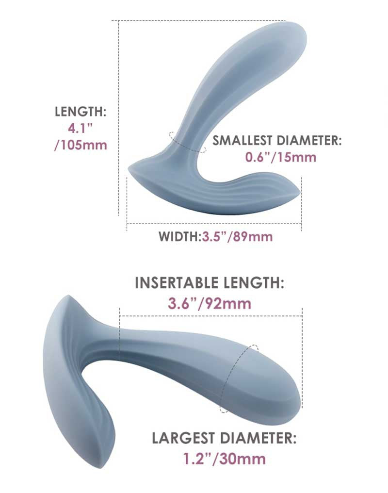 SVAKOM | Erica – Wearable Vibrator with Dual Motors & App Control – Light Pink / Blue