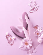 SVAKOM | Erica – Wearable Vibrator with Dual Motors & App Control – Light Pink / Blue