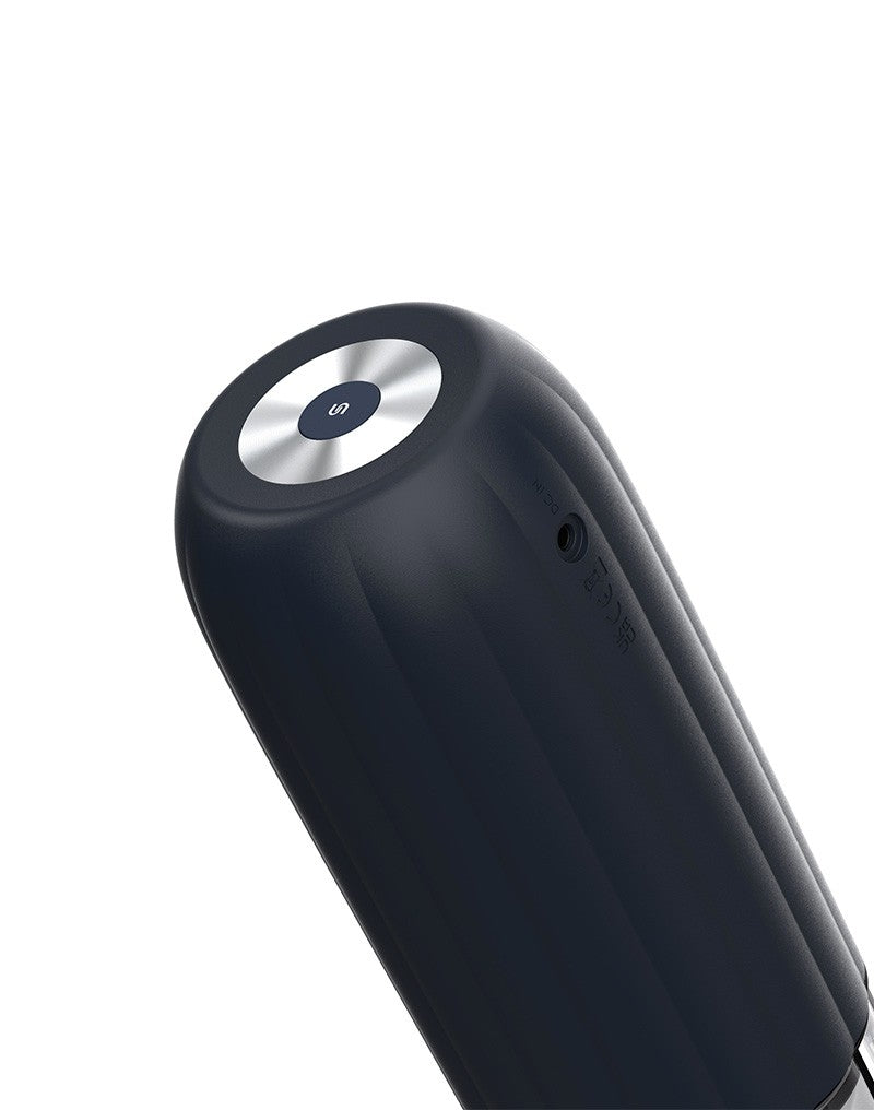 SVAKOM | Alex Neo 2 – Interactive Thrusting Masturbator with App Control – Dark Blue