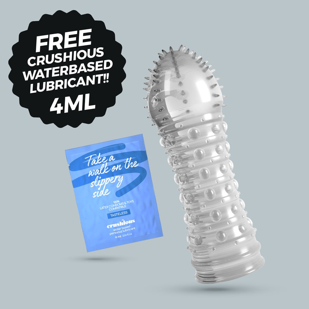CRUSHIOUS Dotted Penis Sleeve – Textured Enhancer