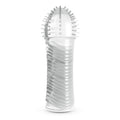 CRUSHIOUS | Ribbed Sleeve – Transparent Penis Sleeve & Lubricant