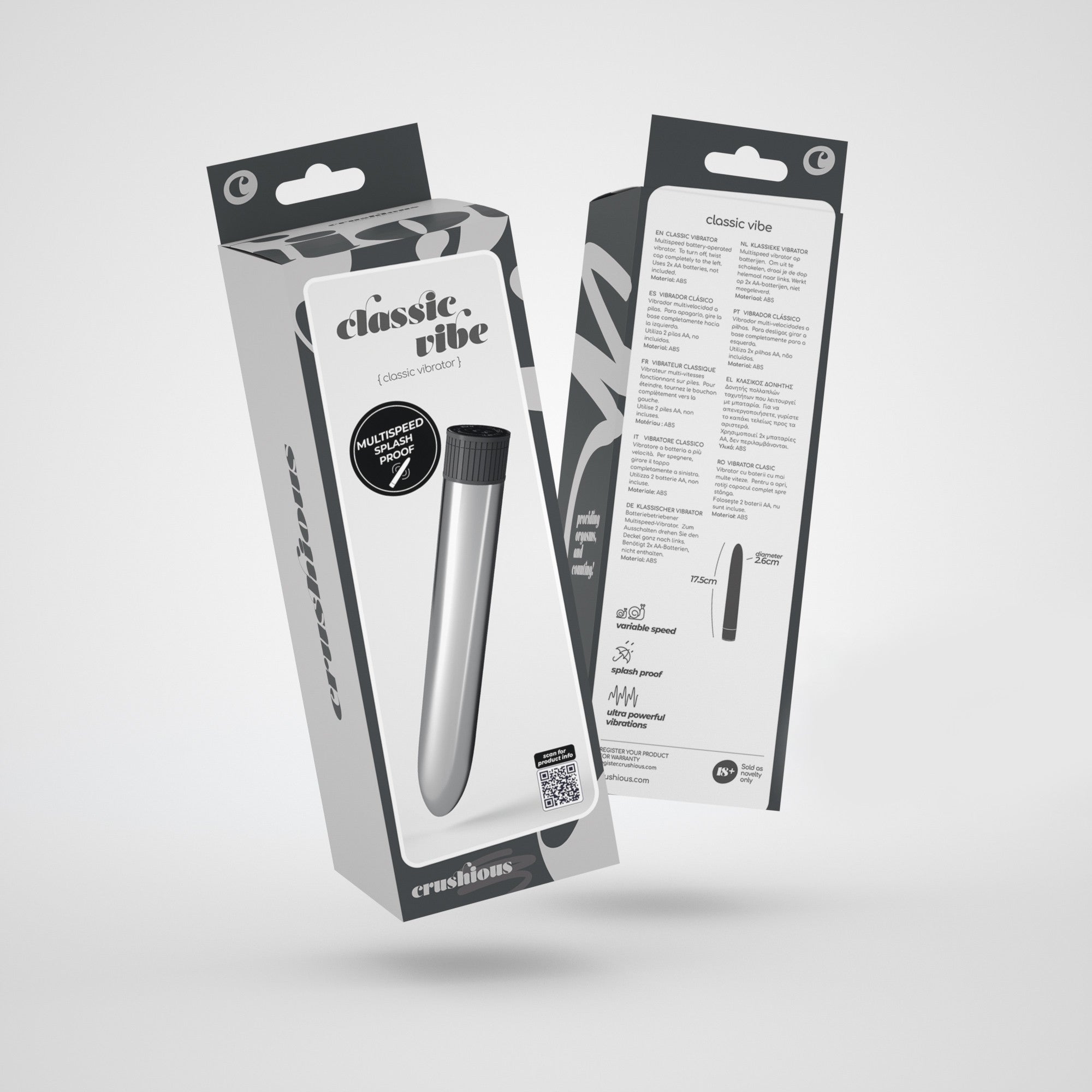 Vibrador clásico Crushious