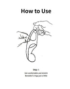 SVAKOM | Benedict – Perineum Stimulator with Cock Ring – Vibrating, Ultra-Soft – Black