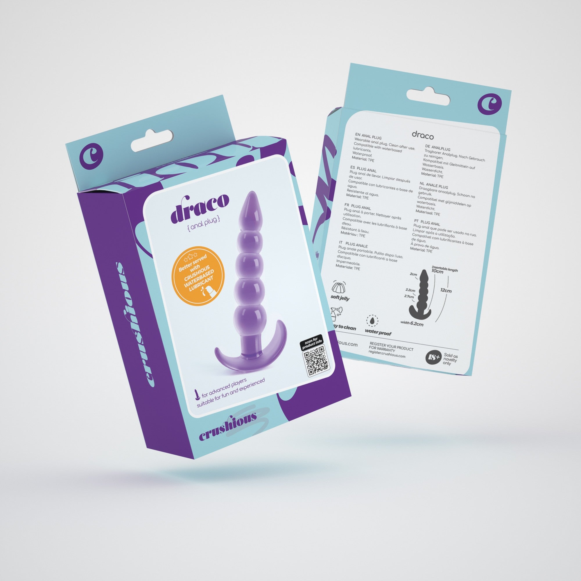 Tapón anal Draco Crushious