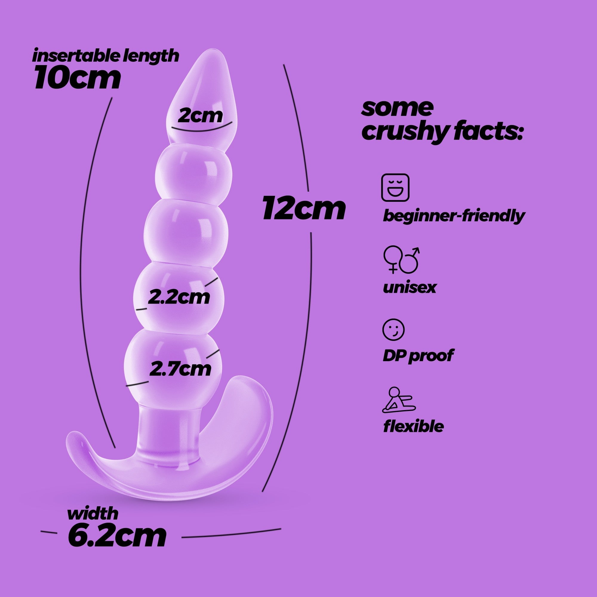 Tapón anal Draco Crushious