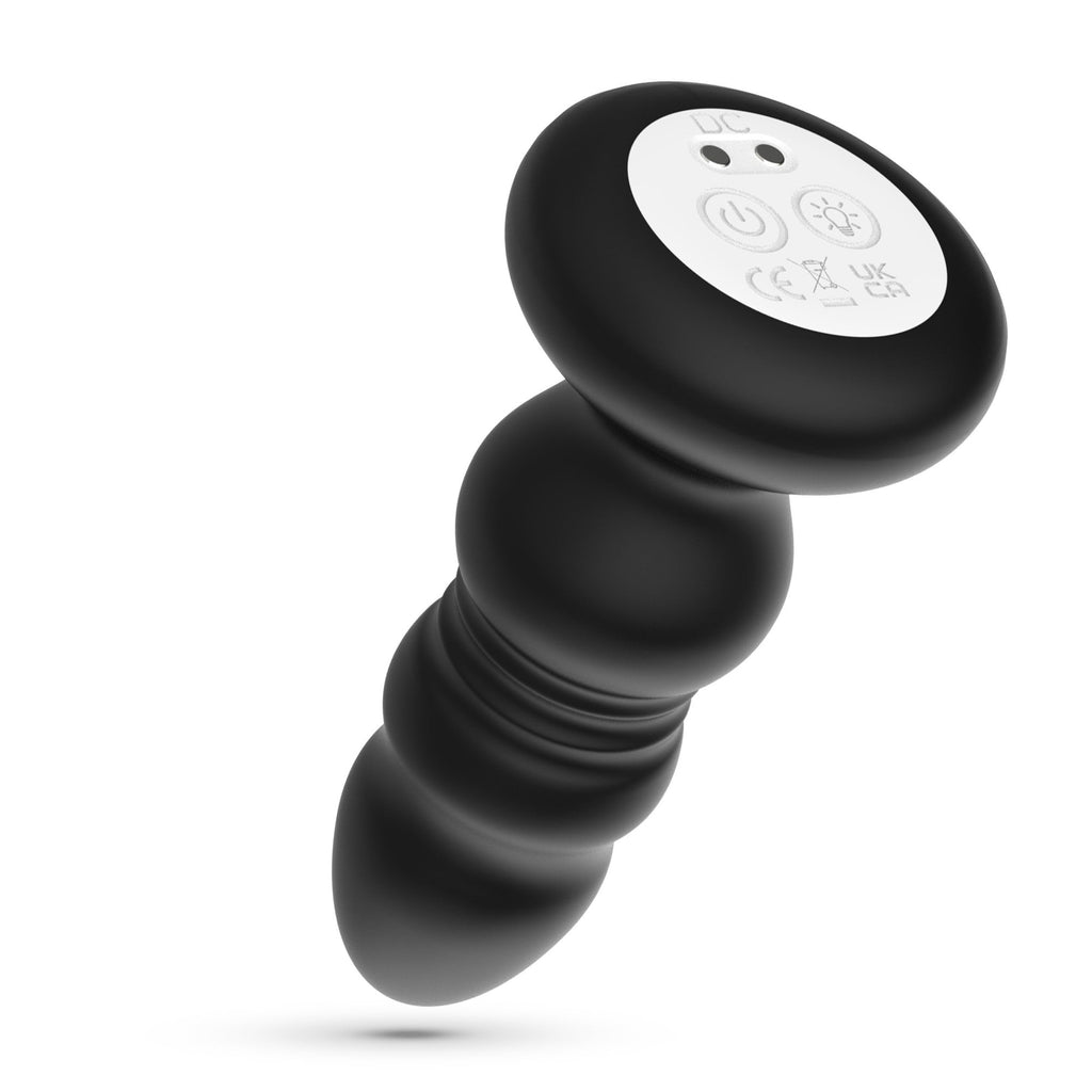 Plug anal LED vibrante y móvil con control remoto Australis Crushious