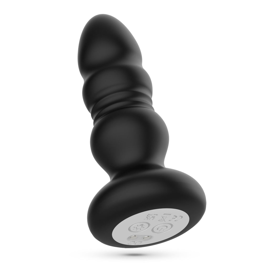 Plug anal LED vibrante y móvil con control remoto Australis Crushious