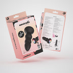 Plug anal LED vibrante y móvil con control remoto Australis Crushious