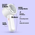 Rechargable pleasure device for man Crushious Magnetus