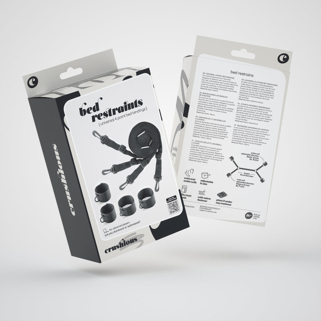 Restricciones de cama BDSM universales Crushious
