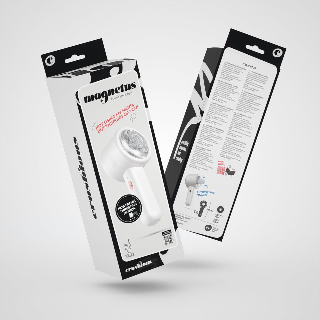 Dispositivo de placer recargable para hombre Crushious Magnetus
