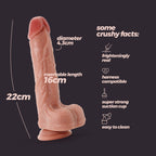 Ultra-realistic silicone dildo Invictus Crushious