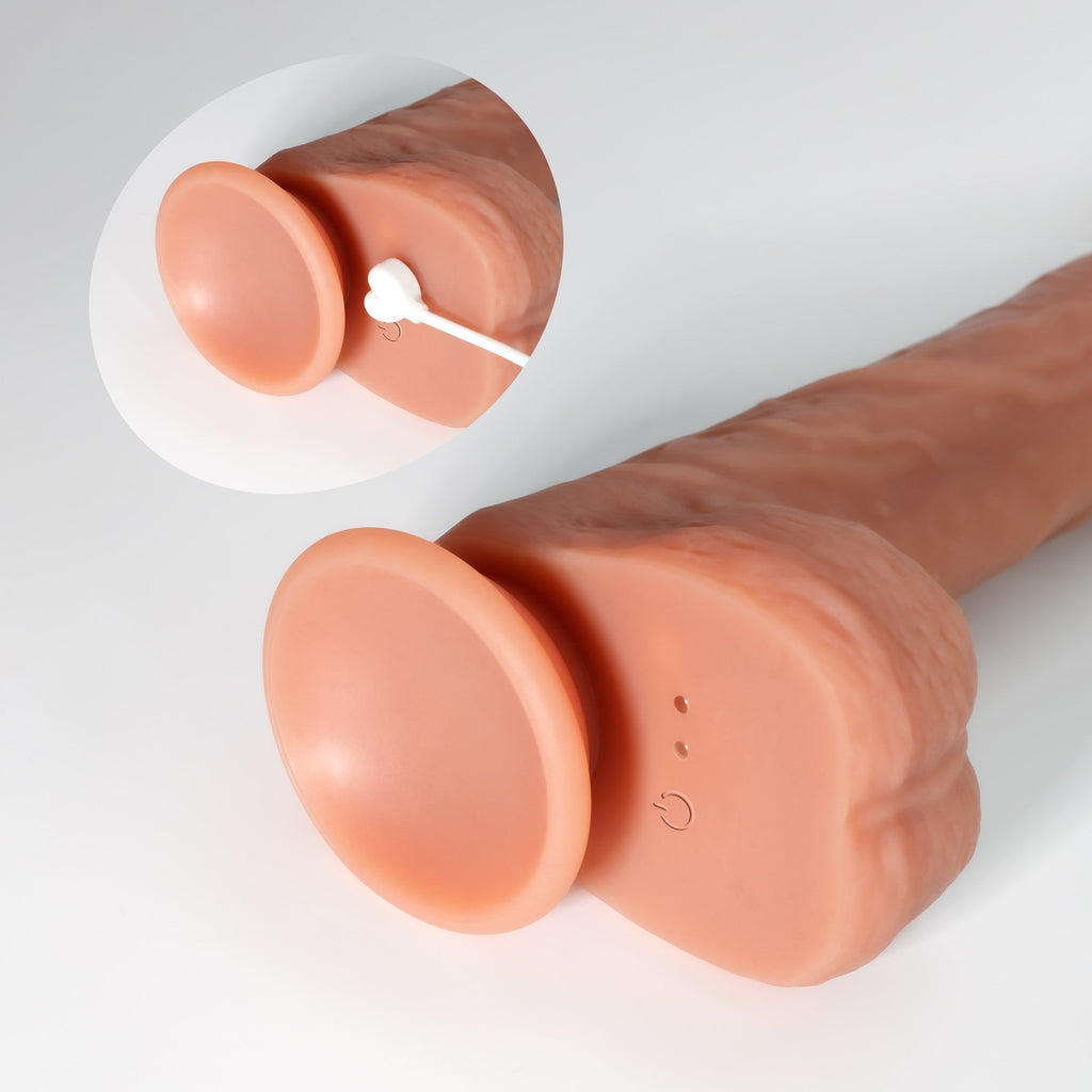Vibrador de silicona ultrarrealista invictus Vibe 9 Crushious