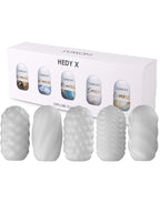 SVAKOM | Hedy X – Mini Masturbators Set – 5 Textured Sleeves