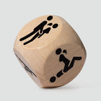 Crushious wooden position dice