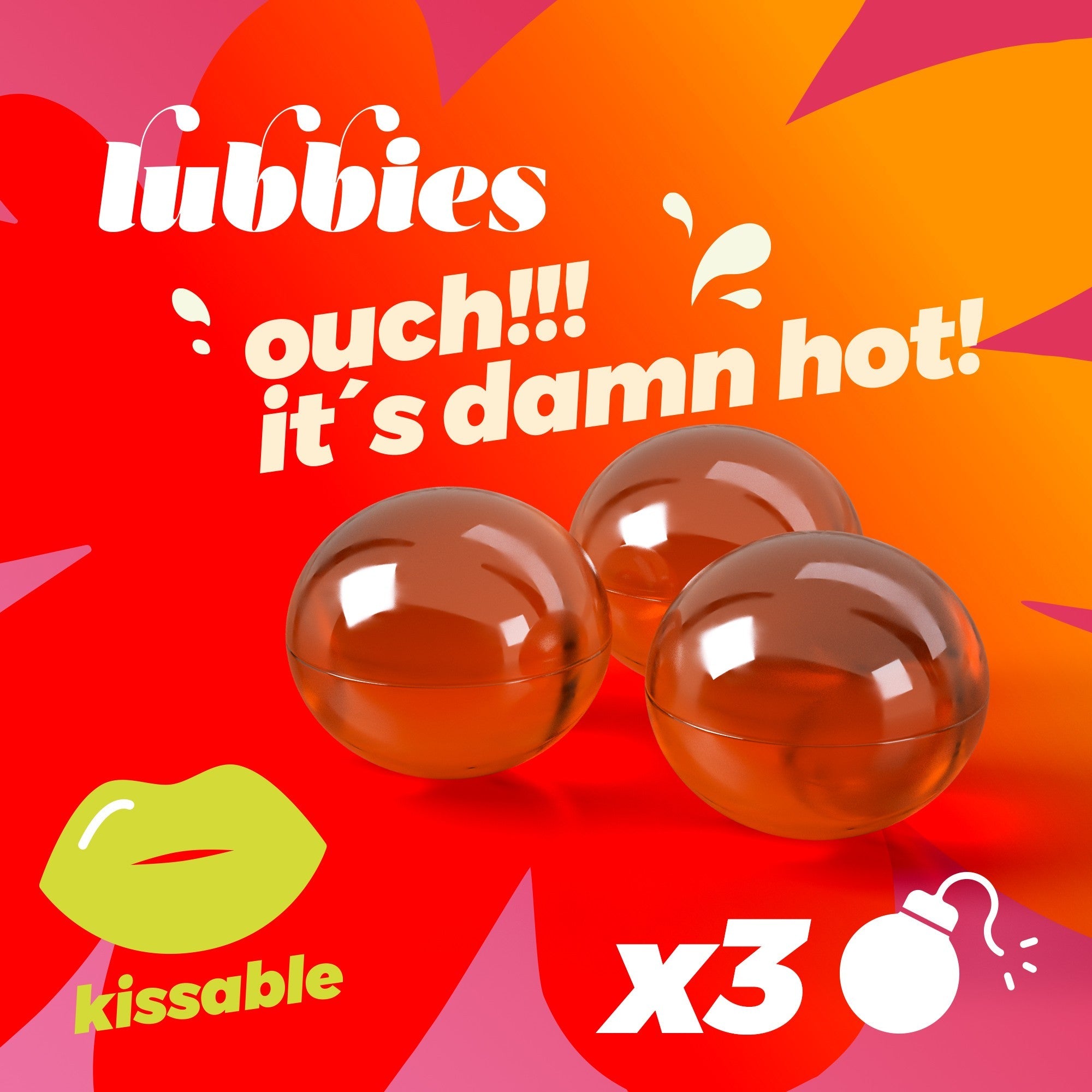 Bolas de aceite caliente Crushious Lubbies