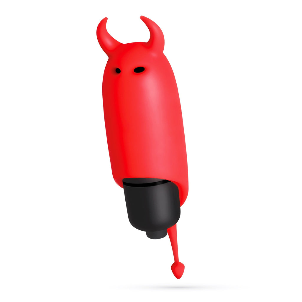 CRUSHIOUS | O-Pet Devil – Mini Vibrador 10 Modos de Vibración 9.2 cm
