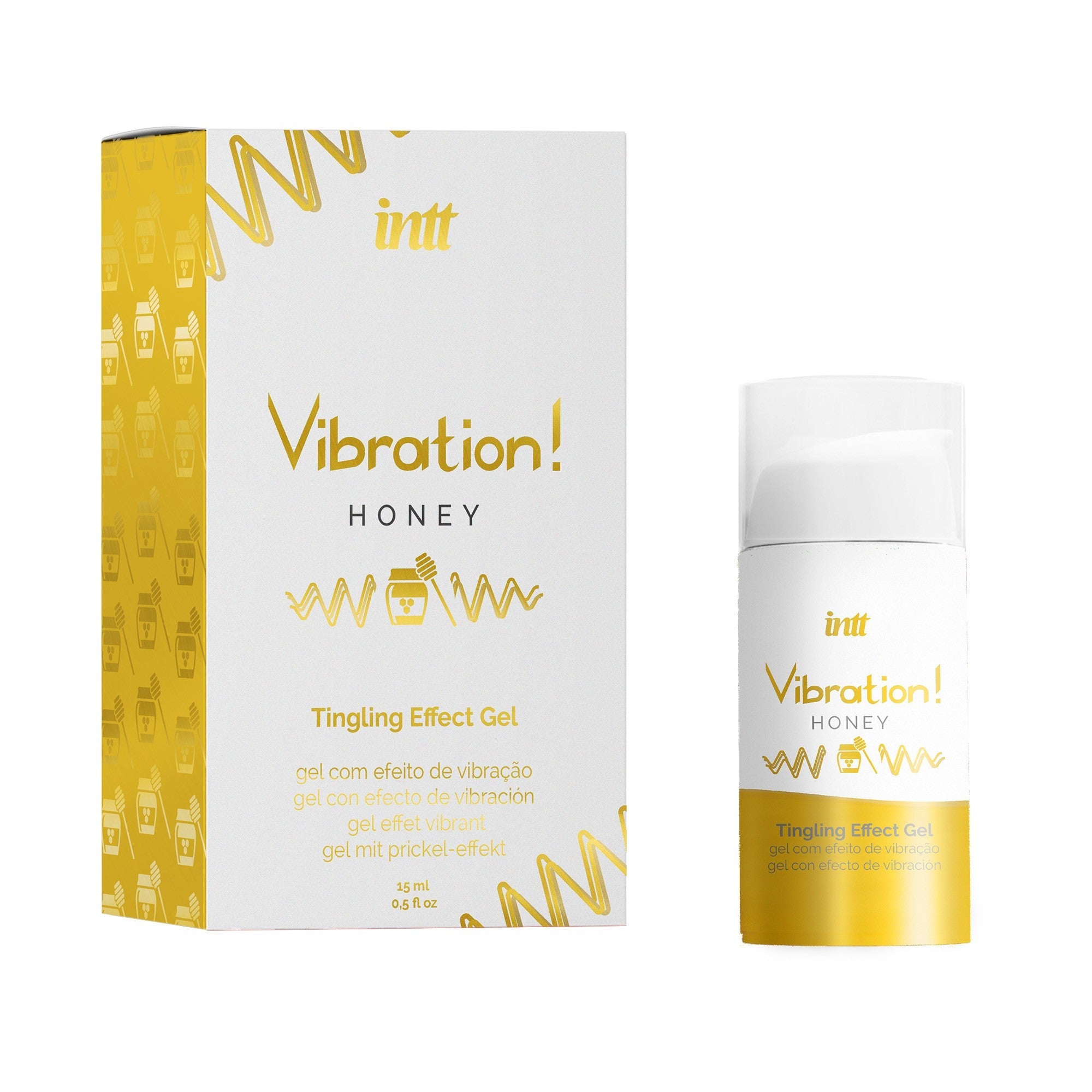 INTT | Geles Vibradores Líquidos y Vibratorios – 15 ml (Varios Sabores)