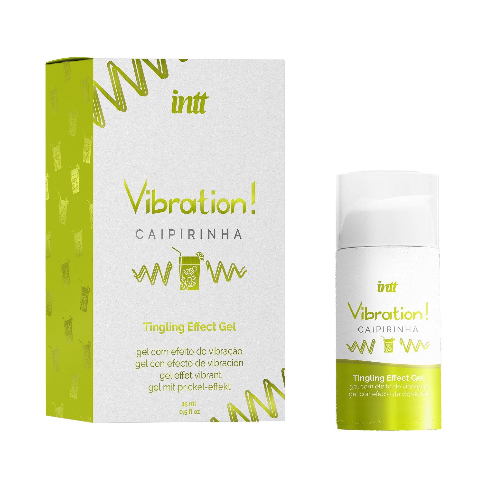 INTT | Geles Vibradores Líquidos y Vibratorios – 15 ml (Varios Sabores)