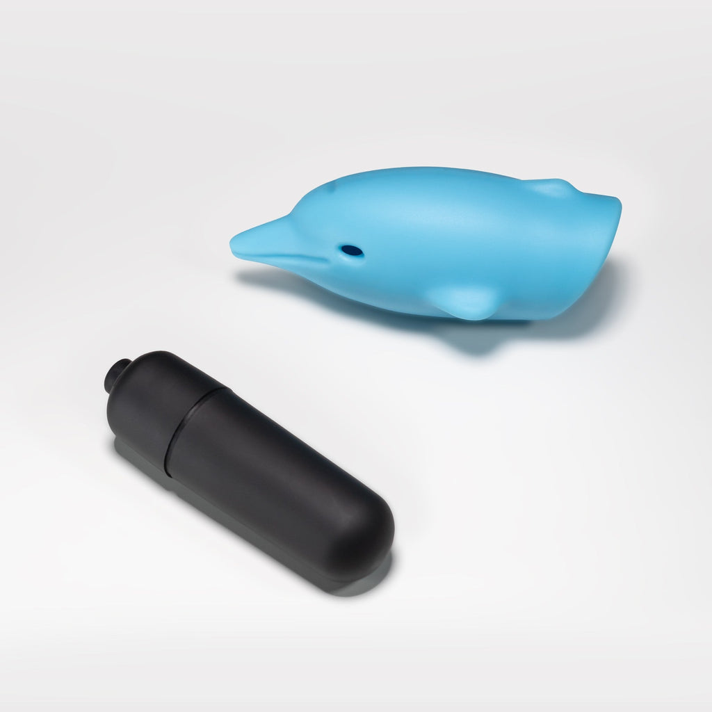 Minivibrador O-Pet Dolphin con 10 vibraciones Crushious