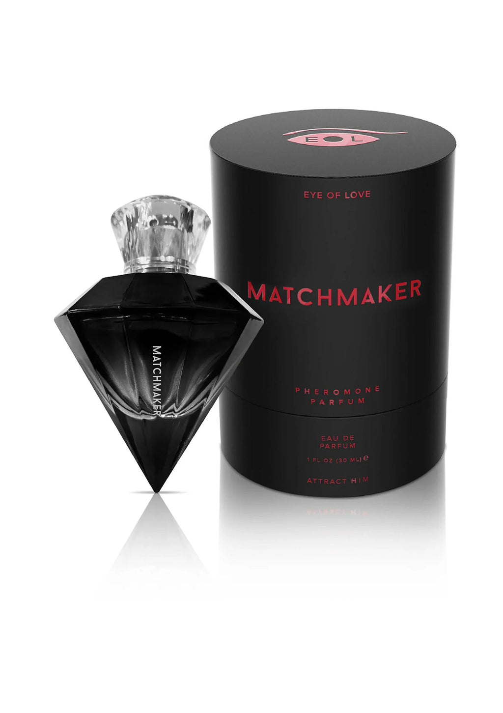 Eye of Love | Matchmaker – Pheromone Perfume Attract Him – 10 ml & 30 ml (Red & Black)