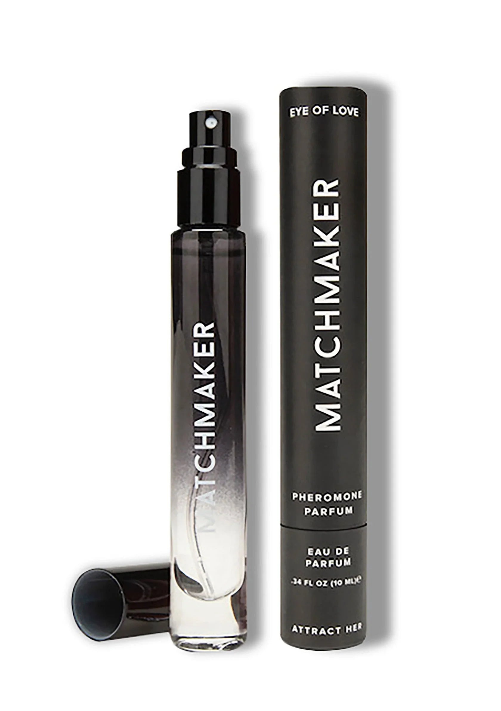 Ojo del Amor | Matchmaker – Perfume de feromonas para atraerla – 10 ml y 30 ml (Diamante Negro y Diamante Rojo)