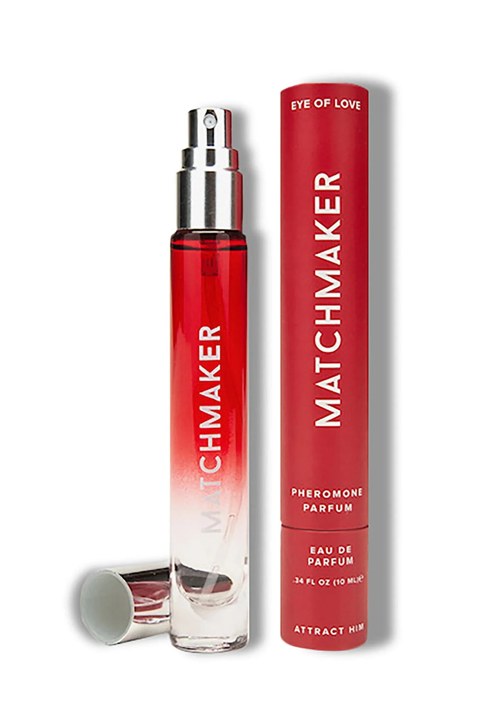 Eye of Love | Matchmaker – Pheromone Perfume Attract Him – 10 ml & 30 ml (Red & Black)