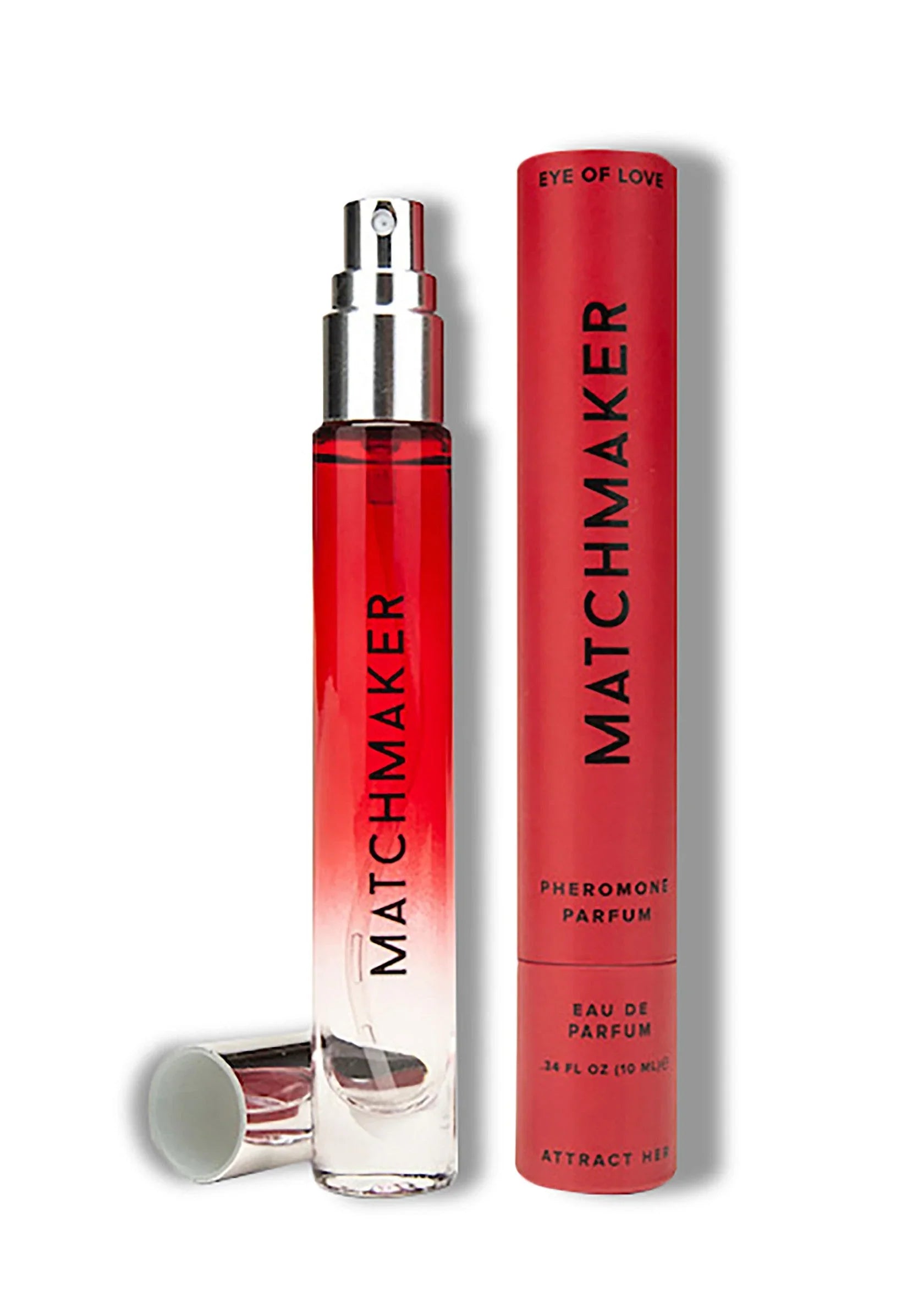Ojo del Amor | Matchmaker – Perfume de feromonas para atraerla – 10 ml y 30 ml (Diamante Negro y Diamante Rojo)
