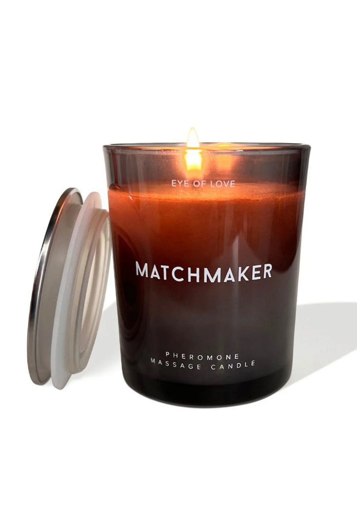EYE OF LOVE | Matchmaker – Vela de Masaje con Feromonas – Black Diamond