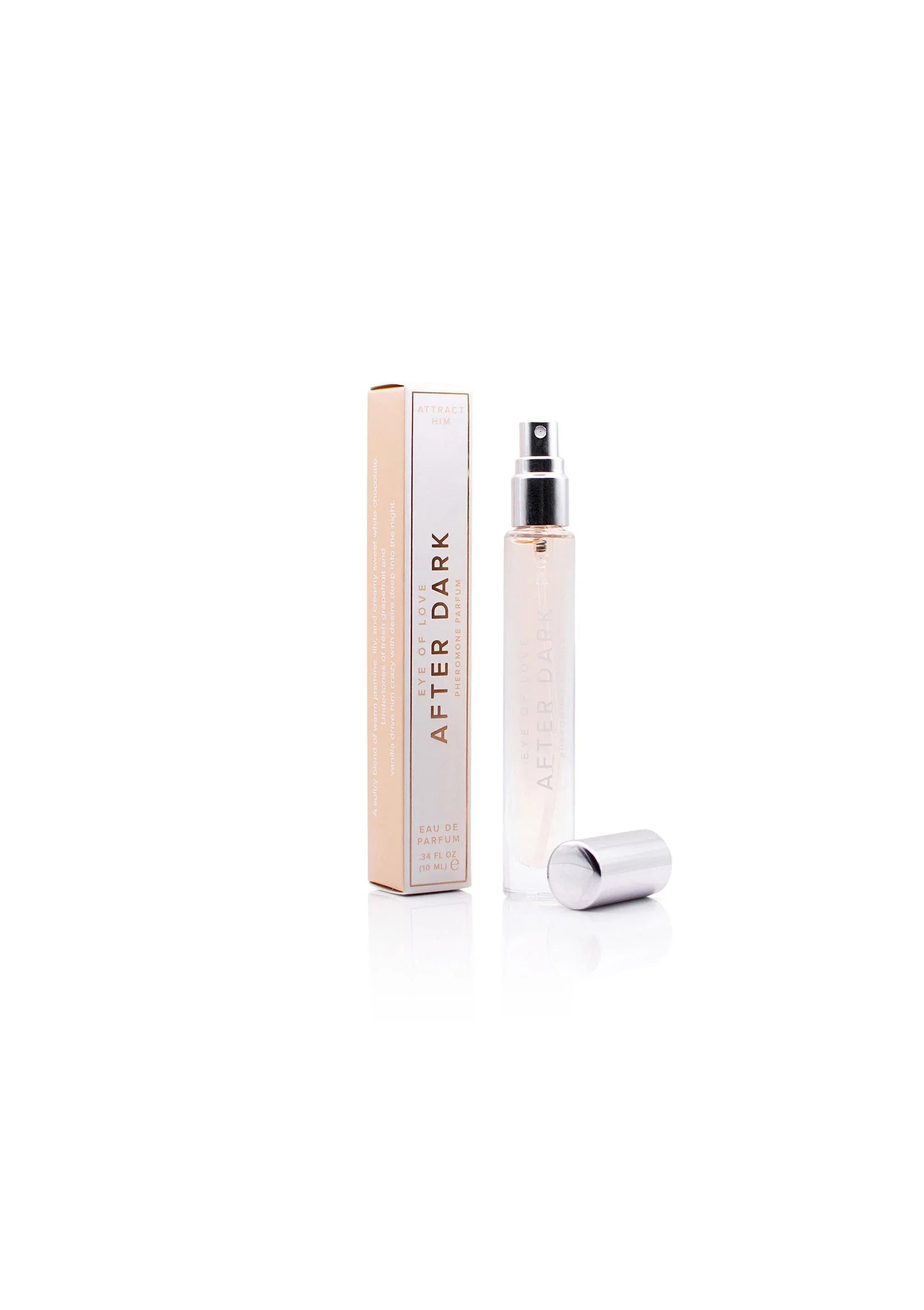 Eye of Love | Colección Clásica – Perfume de Feromonas Atráelo – 10 ml y 50 ml (Brillo Matutino, Atardecer y Un Amor)