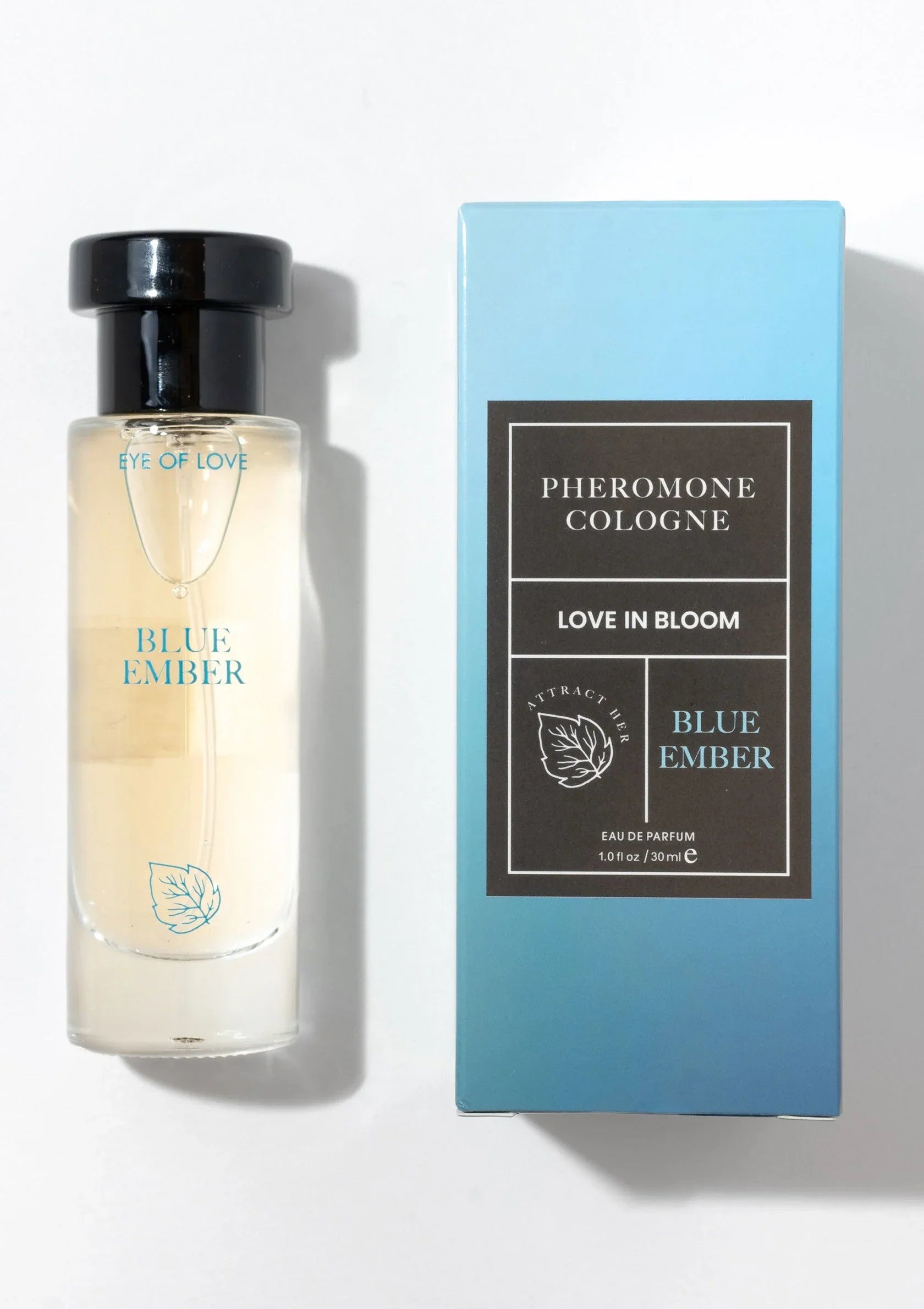Ojo de Amor | Bloom – Perfume Phero Attract Her – 10 ml y 30 ml (Earth's Desire y Blue Ember)