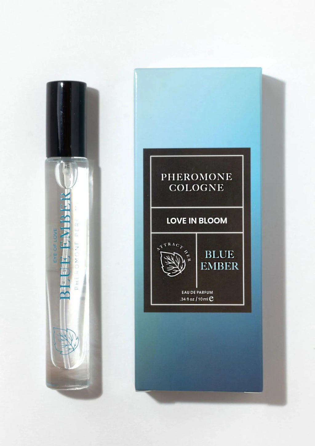 Ojo de Amor | Bloom – Perfume Phero Attract Her – 10 ml y 30 ml (Earth's Desire y Blue Ember)