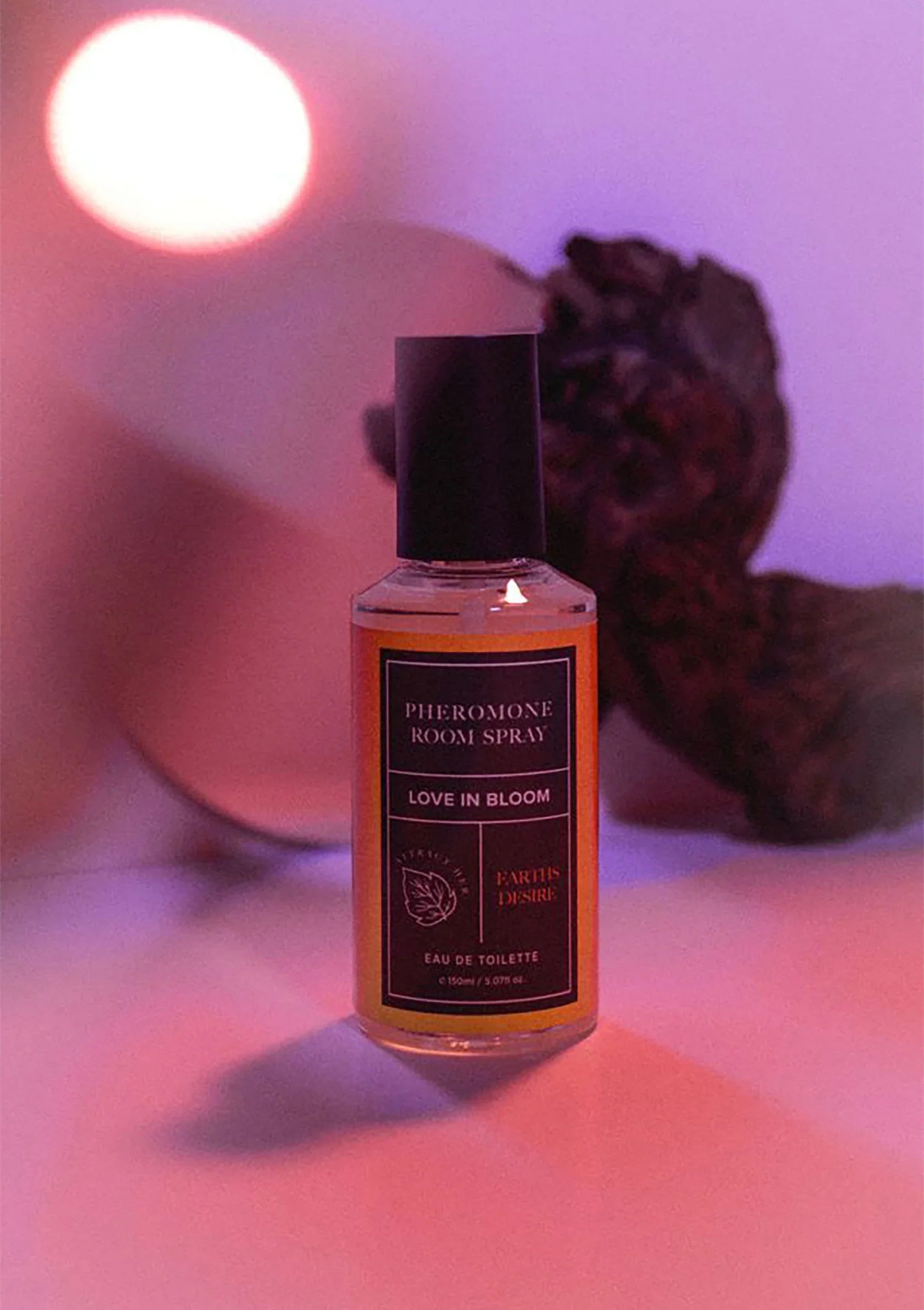 Ojo de Amor | Bloom – Espray de Feromonas Atráela 150 ml (Deseo de la Tierra y Brasa Azul)