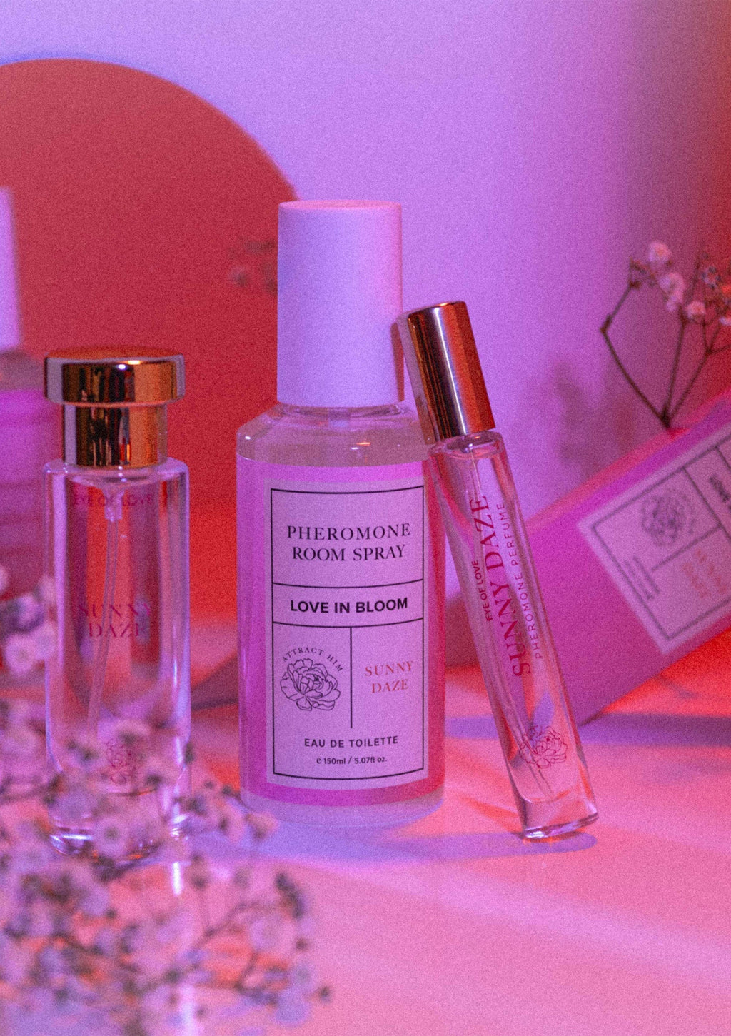 Eye of Love | Bloom – Pheromone Room Spray Attract Him 150 ml (Sunny Daze & Lilac Dream)